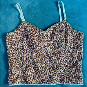 Floral Vintage wire corset